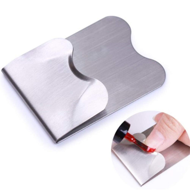 2pcs Stainless Steel Manicure Template French Line Edge Guide Trimmer Manicure Nail Art Beauty DIY Accessories Tool