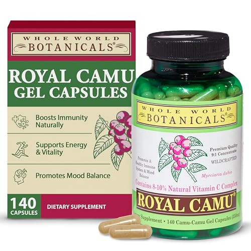 Whole World Botanicals - Royal Camu Dark, 70 Vegetarian Capsules
