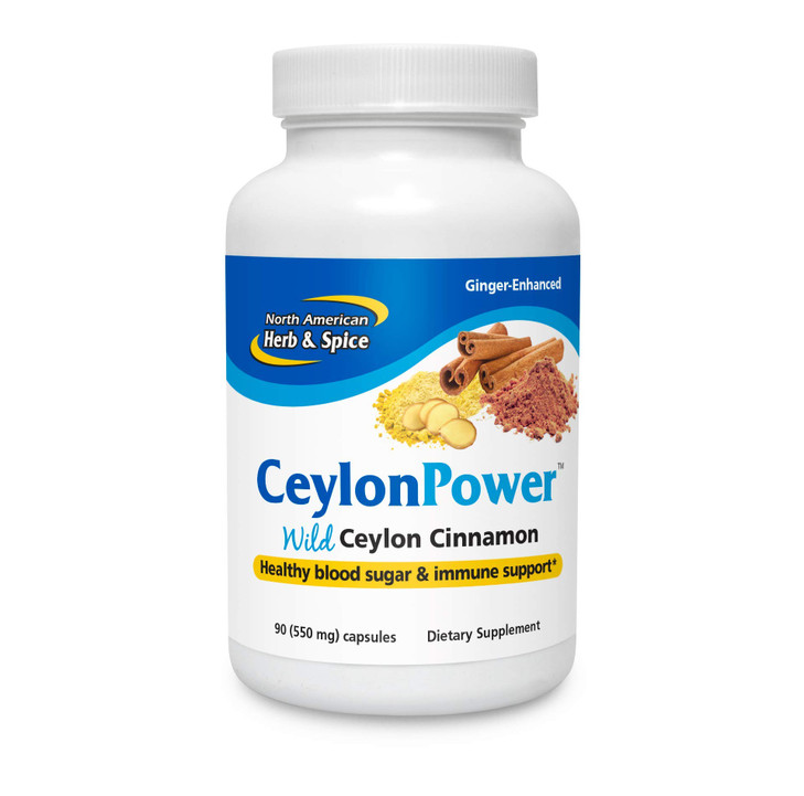 North American Herb & Spice CeylonPower 90 Capsules