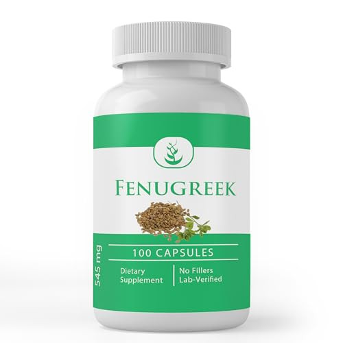 PURE ORIGINAL INGREDIENTS Fenugreek Seed, (100 Capsules) Always Pure, No Additives Or Fillers, Lab Verified