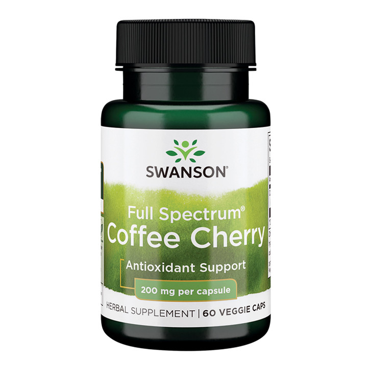 Swanson Full-Spectrum Coffee Cherry - Herbal Supplement Promoting Immune System Support & Delivering Essential Phytonutrients - Natural Overall Welln