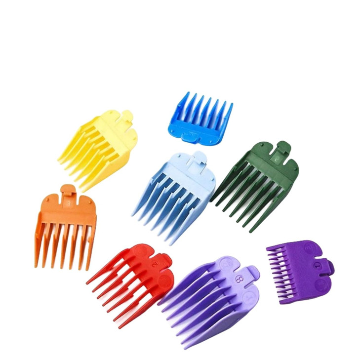 AQUA-ATL (8 Pack) Professional Hair Clipper Guards Cutting Guides Compatible with Most Wahl Clipper