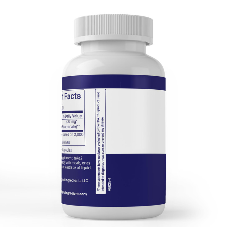 Pure Original Ingredients Sodium Bicarbonate (100 Capsules) Always Pure