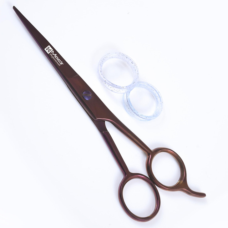 Macs Professional Hair Cutting Scissors,6.5 Inch Hairdressing Scissor, Premium Stainless Steel Razor with Sharp Edge Blade & Salon Scissors, for Men,