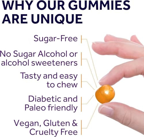 Magnesium Citrate Gummies - Sugar-Free, Vegan and Non-GMO for Better Sleep and Relaxation - No Sugar Alcohol - Magnesium Supplement for Adults, Teens