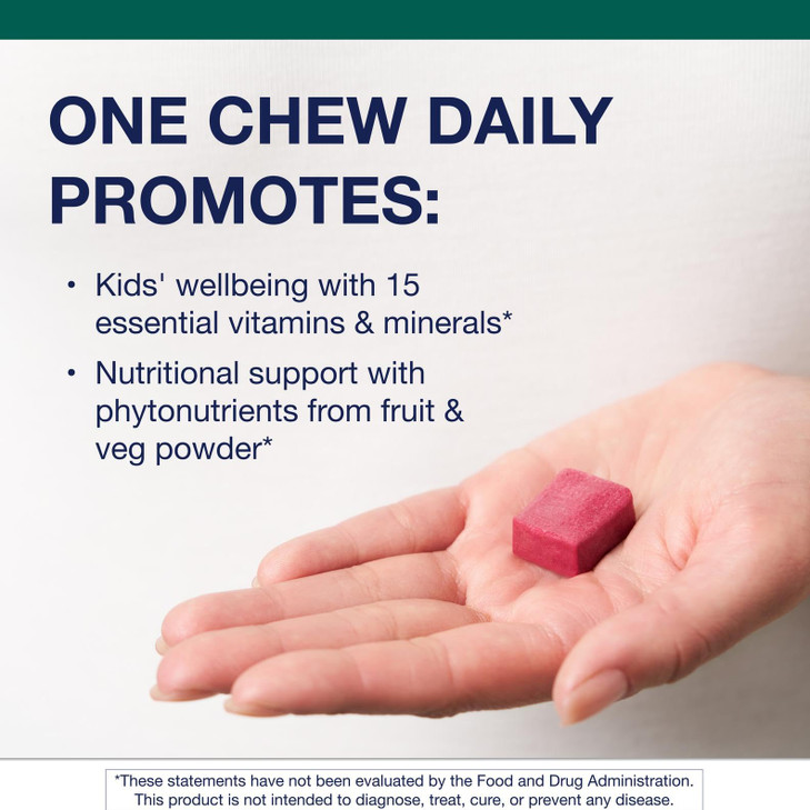 Metagenics MetaKids Multivitamin Soft Chews - Complete Daily Vitamin for Kids* - with Vitamins A, C, D, E & B Complex for Immune, Bone & Growth Suppo