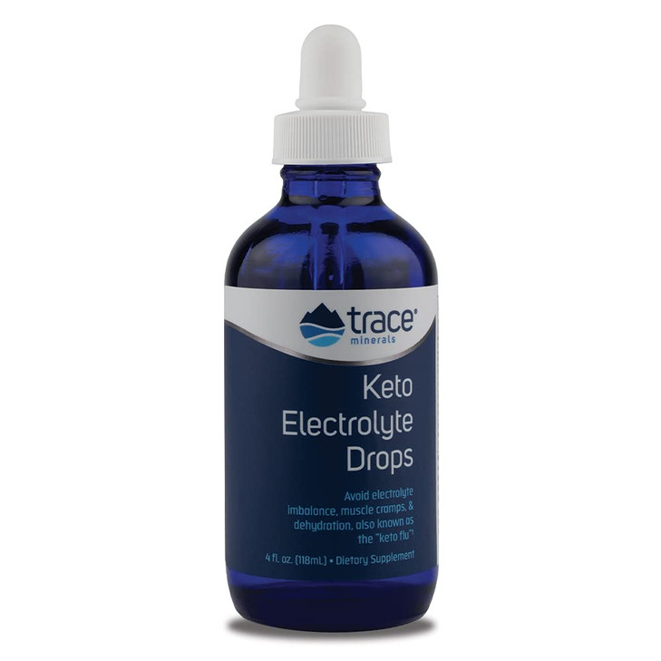 Trace Minerals Keto Electrolyte Drops - Keto Fitness Supplement for Electrolyte Balance - Supports Energy Levels & Muscle Health - Gluten-Free & Suga