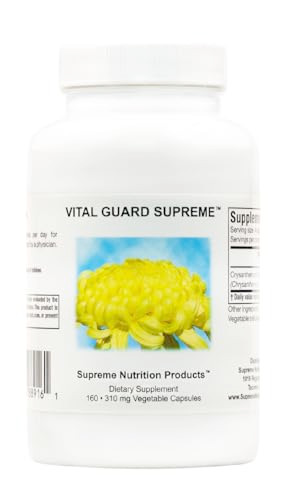 Supreme Nutrition Vital Guard Supreme, 160 Pure Chrysanthemum Vegetarian Capsules
