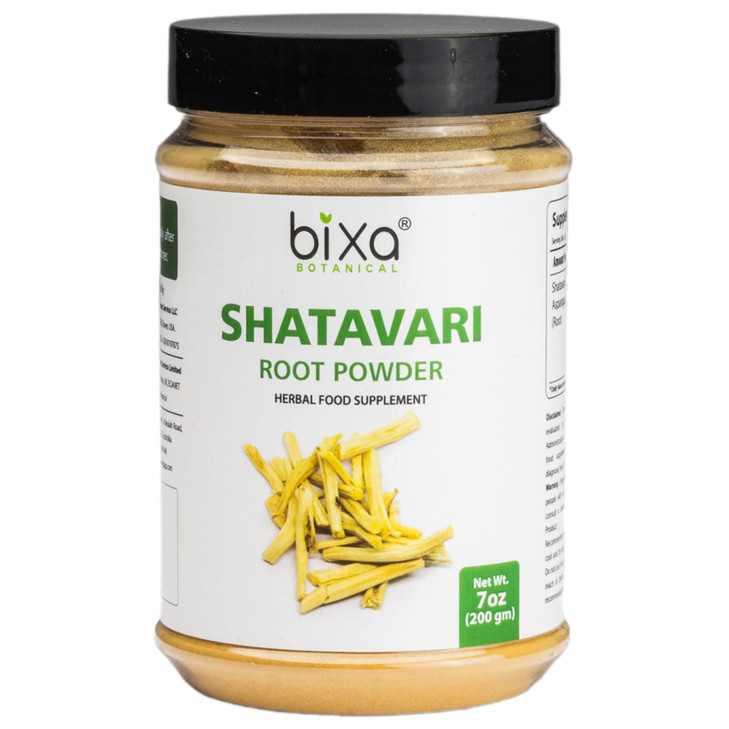 bixa BOTANICAL Shatavari Root Powder | Asparagus Racemosus |Ayurvedic Herbal Supplement | Gluten Free, Non-GMO, Steam Treated, Vegan, 100% Pure.Women