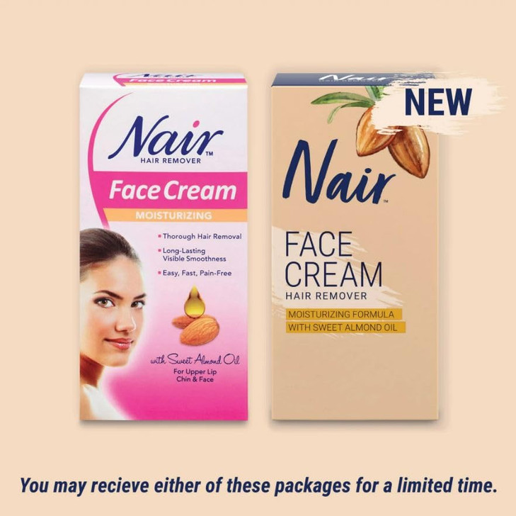 Nair Hair Remover Moisturizing Face Cream