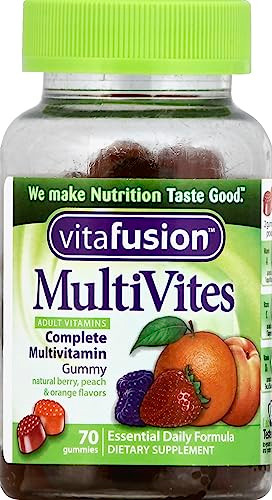Vitafusion MultiVites Gummy Vitamins, 70 count