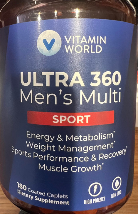 Vitamin World Ultra 360 Men's Multi Sport (180)