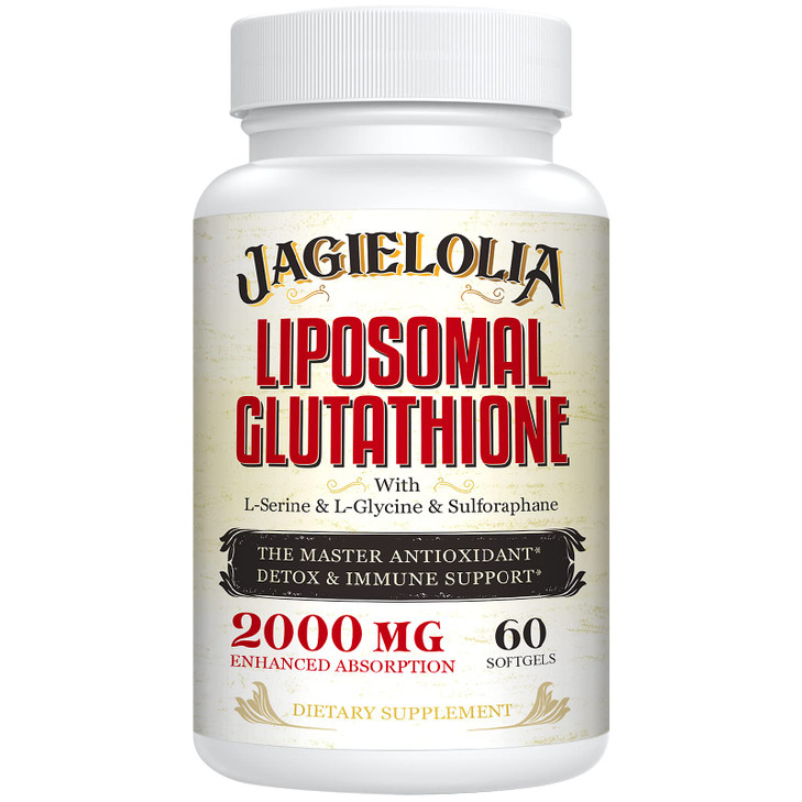 Liposomal Glutathione 2000 mg with L-Serine, L-Glycine & Sulforaphane  Active L-Glutathione Unique Formulation to Enhance Absorption - Master Antiox
