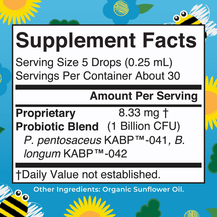 MaryRuth Organics Baby Probiotic Drops | Liquid Precision Probiotics for Digestive Health | Colic Calm | Occasional Colic Baby Relief | USDA Organic