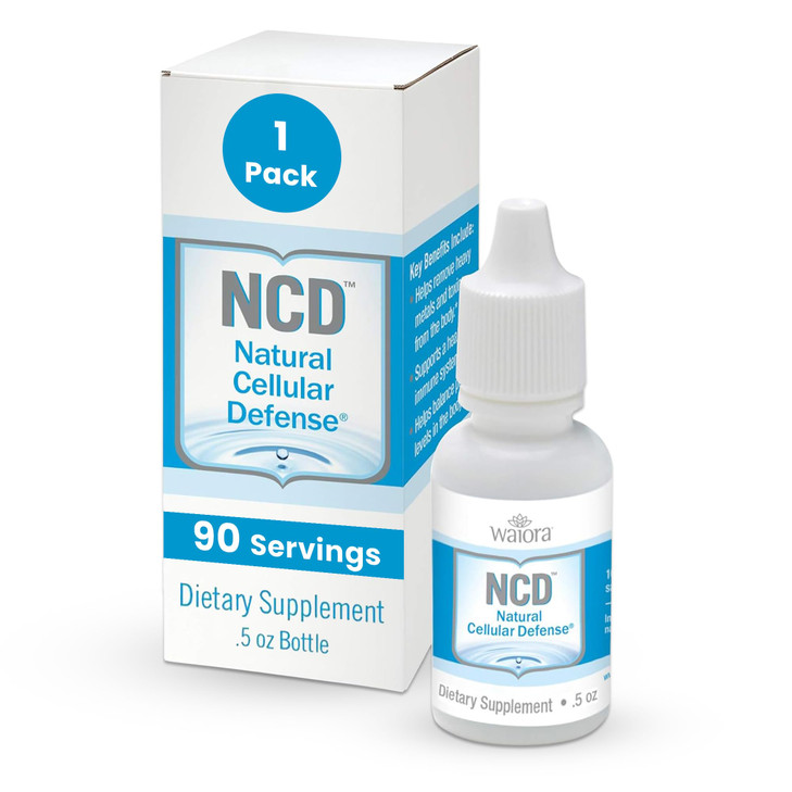 Natural Cellular Defense (NCD) Liquid Supplement, Advanced Mineral & Botanical Formula, Daily Immune & Cellular Wellness, Easy Absorption Drops, pH B