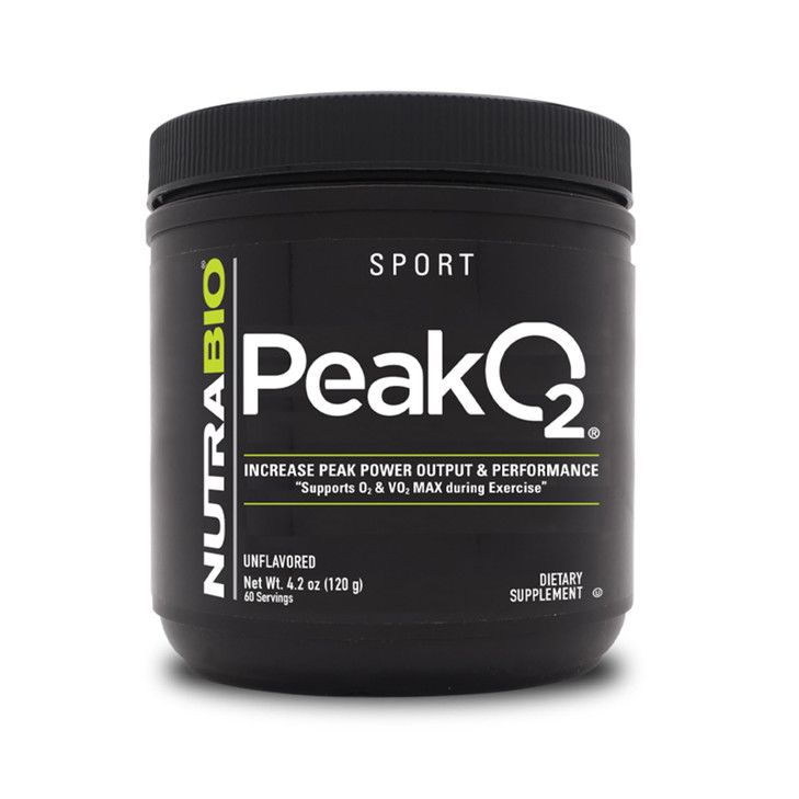 NutraBio Labs Peak O2, Unflavored, 4.2 oz (120 g), Nutritional Supplement