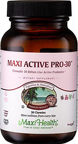 Maxi Active Pro-30 Chewable Tablets Children Friendly Bubble Gum Flavor