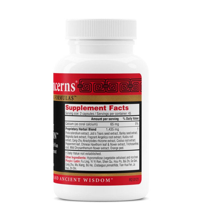 Health Concerns Quiet Digestion  Digestive Support for Upset Stomach, Gas, & Bloating  Herbal Chinese Formula with Bao He Wan  Supplement with Por