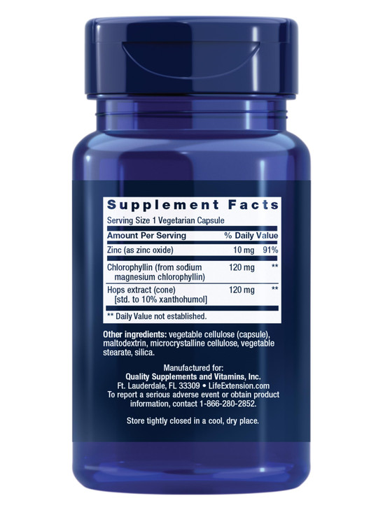 Life Extension DNA Protection Formula, DNA Health Support, Nutrition Focused, antioxidants, Hops, chlorophyllin, zinc, Once-Daily, Gluten-Free, Non-G