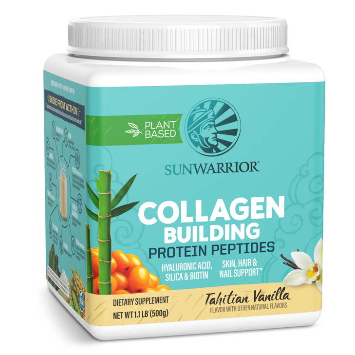 Vegan Collagen Protein Powder Plant-based | Hyaluronic Acid Minerals Biotin Soy Free Dairy Free Gluten Free NON-GMO | Vanilla 20 Servings | Collagen