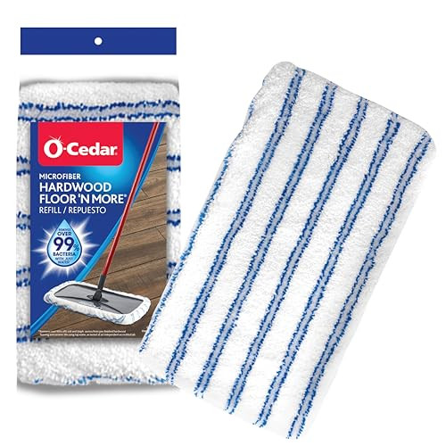 O-Cedar Hardwood Floor 'N More Microfiber Mop Refill