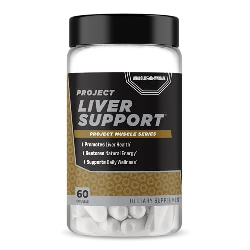 Anabolic Warfare Project Liver Support, Aids Liver Health, Antioxidant Support* (60 Capsules)