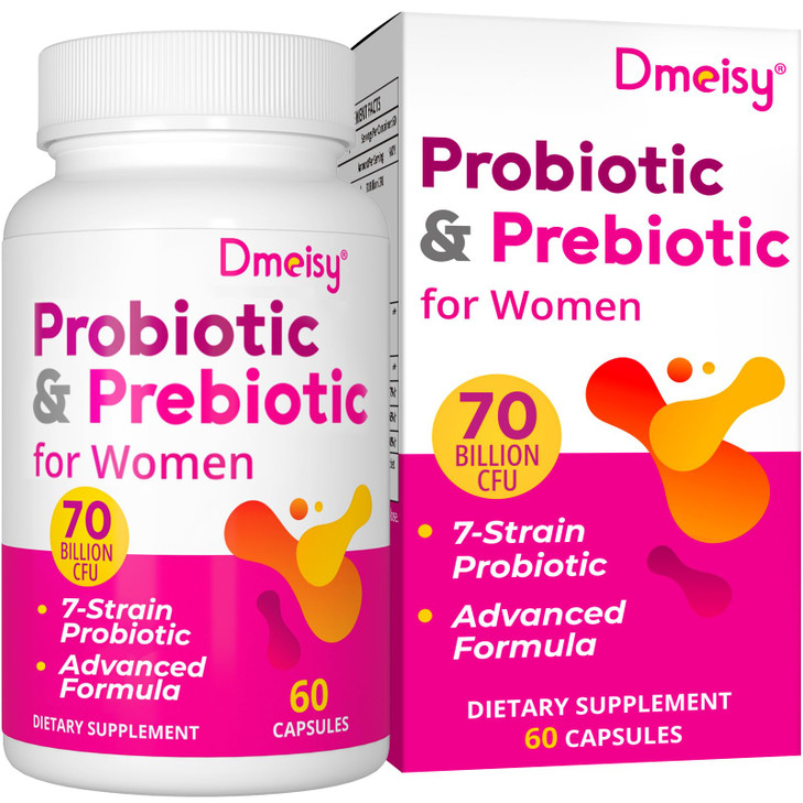 Vaginal Probiotics, 70 Billion CFU Probiotics for Women, 13-in-1 Womens Probiotic & Organic Prebiotics for Vaginal, Urinary, pH Balance, Immune, Gut