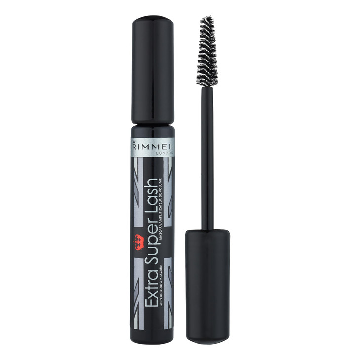 Rimmel Extra Super Lash Mascara, Black, 0.27 Fluid Ounce