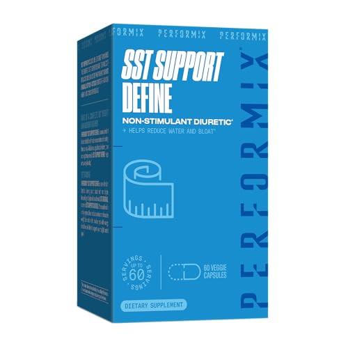PERFORMIX SST Support Define Non-Simulant Diuretic - 60 Veggie Capsules - Reduce Water and Bloating - Support Urinary Tract Health & Full Body Cleans