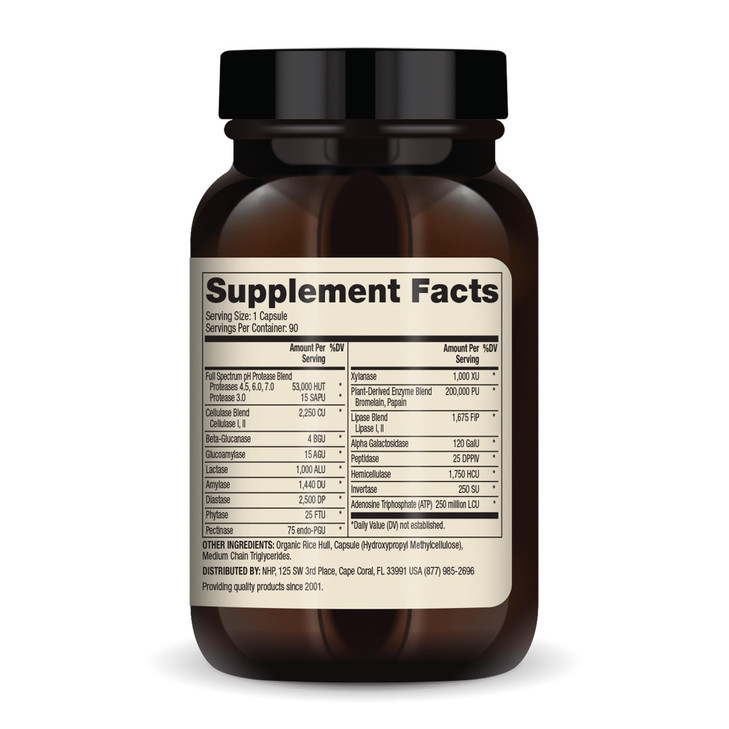 Dr. Mercola Full Spectrum Enzymes for Women - 22 Diverse Enzymes - Supports Digestive & Gut Health - Non-GMO, Gluten-Free & Soy-Free - 90 Capsules (9