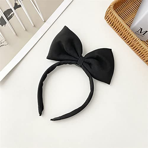 Bowknot Headband for Women Bows Headbands for Hair Accessories Hair Bows for Girls Hair Hoops Bowknot Hair Bands for Christmas Birthday Cosplay Red