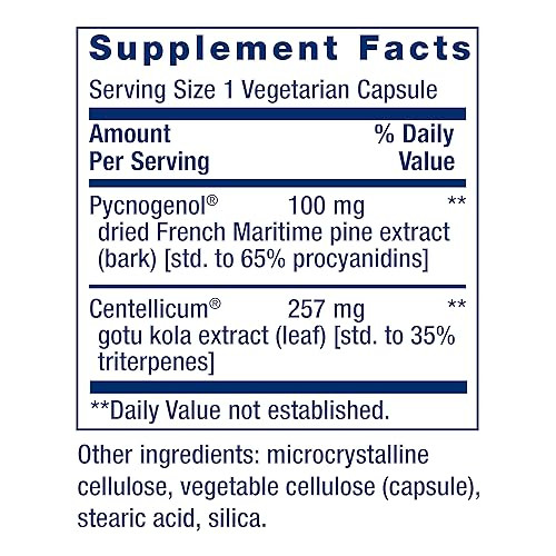Life Extension Arterial Protect - Blood Pressure Supplement for Heart Health - with gotu kola and Pycnogenol Dried French Maritime Pine bark extracts