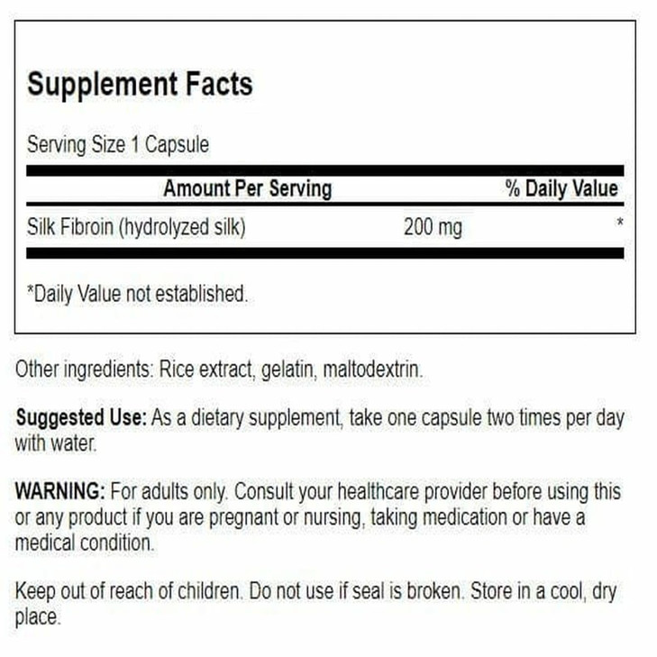 Swanson Neurosilk 200 mg 60 Caps