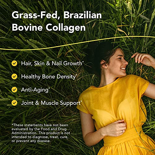 NORTH AMERICAN HERB & SPICE Collagen Power-Plus - 90 Capsules - Collagen Supplement - Joint & Muscle Support, Healthy Hair, Skin & Nails - Bromelain,