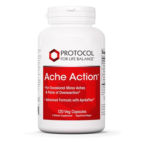 PROTOCOL FOR LIFE BALANCE Ache Action - Joint Supplement for Women & Men - Helps with Joint Ache from Overuse - Joint Support Dietary Supplement - 12
