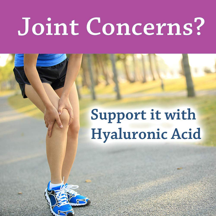 Hyalogic Synthovial Seven Hyaluronic Acid Liquid & Resveratrol Capsules - HA Joint Support - Vegan - 1 oz