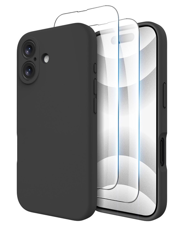 OTOFLY Compatible with iPhone 16 Plus Case, Compatible with MagSafe, Shockproof Magnetic Silicone Case for iPhone 16 Plus,[Military Grade Protection]