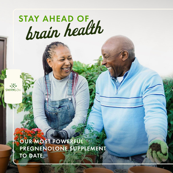Swanson Super-Strength Pregnenolone 50 Milligrams 60 Capsules (1 Pack)