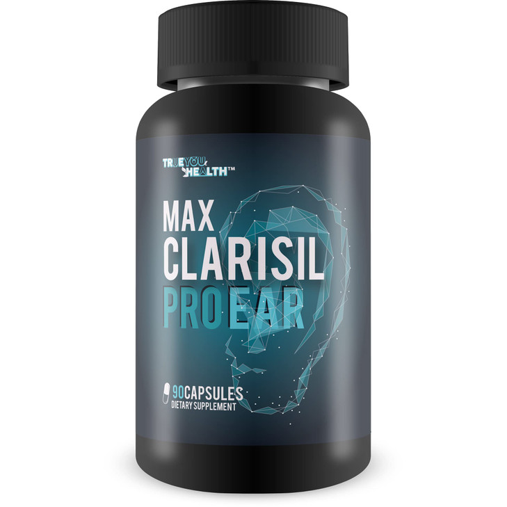 Max Clarisil Pro Ear - Hearing Loss & Ear Ringing Support - Natural Turmeric Based Formula to Support Reduced Swelling & Improved Ear Health - Max Cl