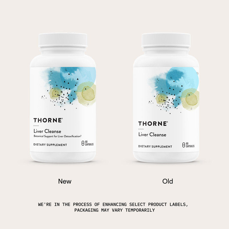 THORNE - Liver Cleanse - Support System for Detoxification and Liver Support* - 60 Capsules