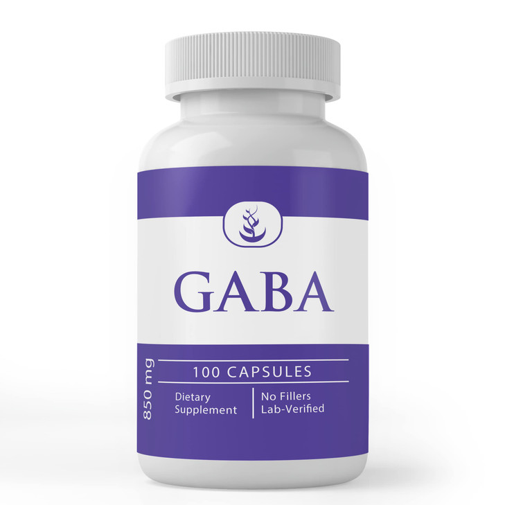 Pure Original Ingredients GABA, (100 Capsules) Always Pure, No Additives or Fillers, Lab Verified