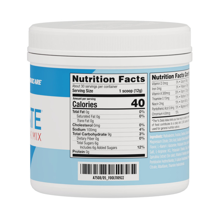 AdvoCare Rehydrate - Electrolyte Drink Mix - Includes Magnesium, Sodium, Potassium & Calcium - Antioxidant & Amino Acid Fortified - Supports Hydratio