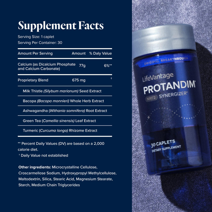 Protandim Nrf2 Synergizer 90 Caps (3 Bottles) Nrf2 Activator, Healthy Aging Supplement, Antioxidants Fight Oxidative Stress, 5 Herb Blend, Supports C