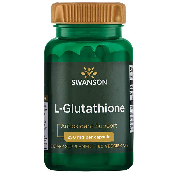Swanson ULT L-GLUTATHIONE 250MG 60 Veg Cap
