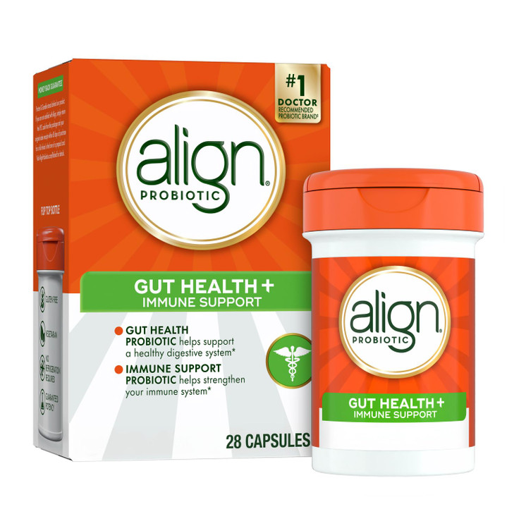 Align Probiotic, Gut Health + Immune Support Probiotic, Probiotics for Women and Men, Probiotics for Digestive Health and Immune Health, #1 Doctor Re
