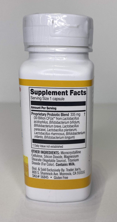 Trader Joe's Advanced Strength Probiotic