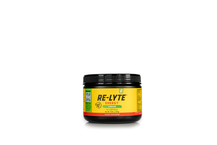 REDMOND Re-Lyte Energy Electrolyte Mix, Limeade, 8.9oz Jar