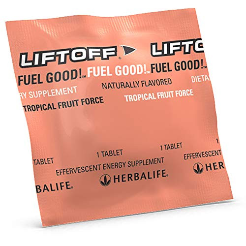 Effervescent Energy Supplement Tropical Fruit Force 10 Tablets