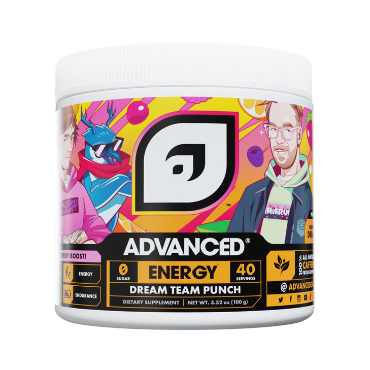 Advanced Energy - Energy Boosting Formula with Electrolytes for Hydration - L-Theanine to Combat Jitters - Sugar Free & Keto Friendly with No Artific
