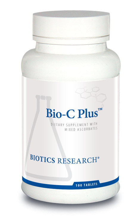 Biotics Research Bio C Plus Provides Vitamin C as Mixed Mineral Ascorbates with Citrus Bioflavonoids, SOD and Catalase, Vitamin C Plus Bioflavonoids